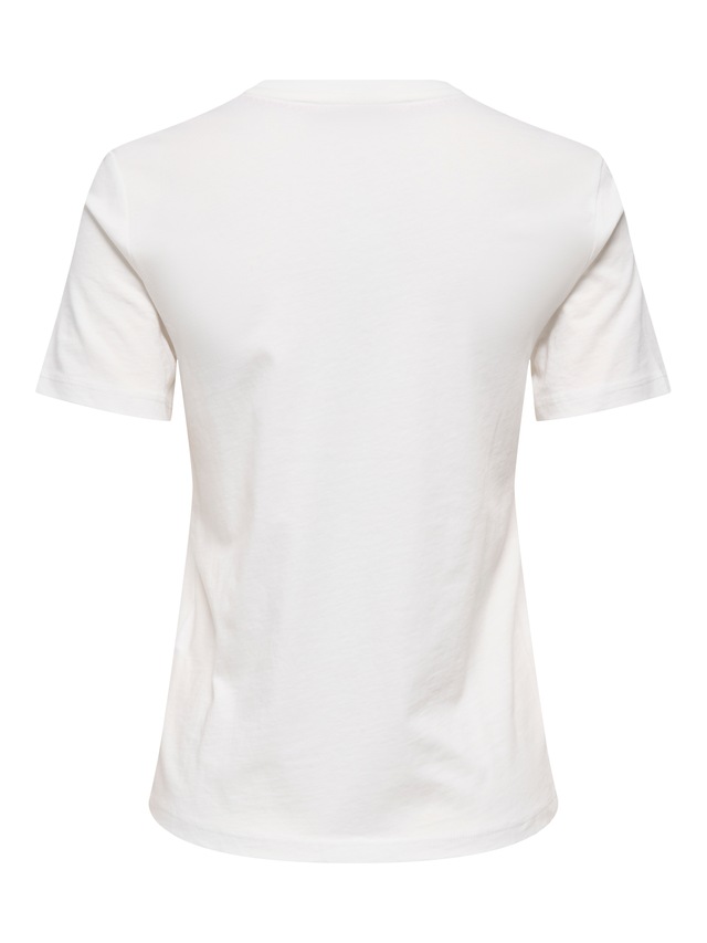 ONLY Kurzarmshirt »ONLKITA S/S TEE JRS NOOS« Baumwolle, regular fit