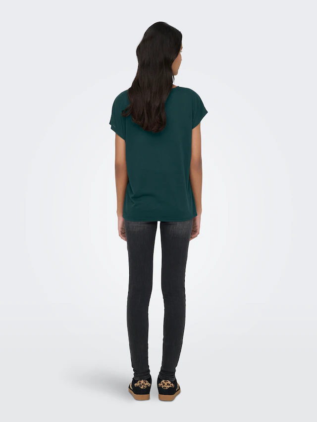 ONLY Spitzenshirt »ONLWINNIE S/S TOP CS JRS« Polyester, regular fit