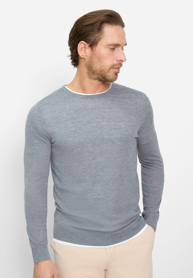 OLYMP Strickpullover »OLYMP Casual Strick, Pullover«