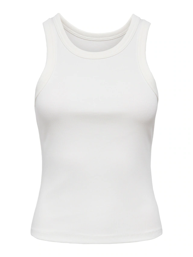 ONLY Tanktop »ONLVAL 2-WAY TANK TOP JRS NOOS« Baumwollmischung, Rundhals