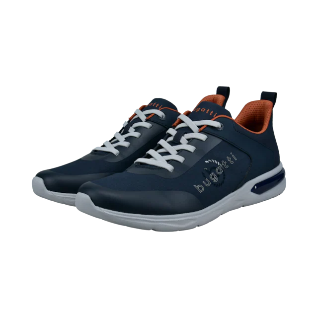 bugatti Sneaker Schnürschuh, Halbschuh, Freizeitsneaker mit Logoschriftzug