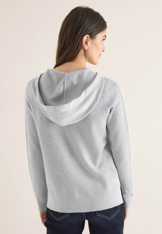 Cecil Kapuzenpullover mit Tape Detail am Ärmel