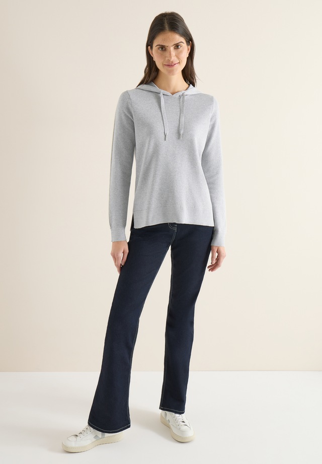 Cecil Kapuzenpullover mit Tape Detail am Ärmel