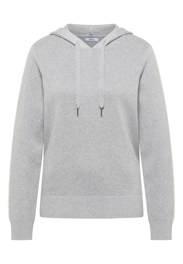Cecil Kapuzenpullover mit Tape Detail am Ärmel