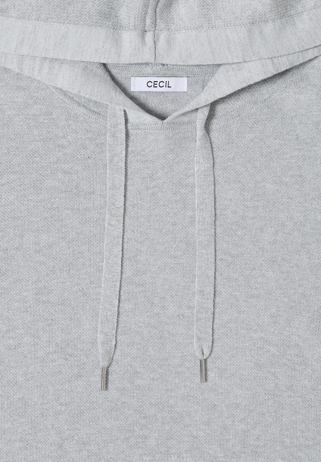 Cecil Kapuzenpullover mit Tape Detail am Ärmel