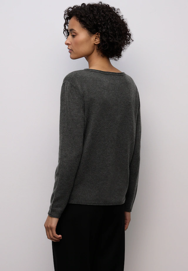 STREET ONE Strickpullover aus softem Materialmix