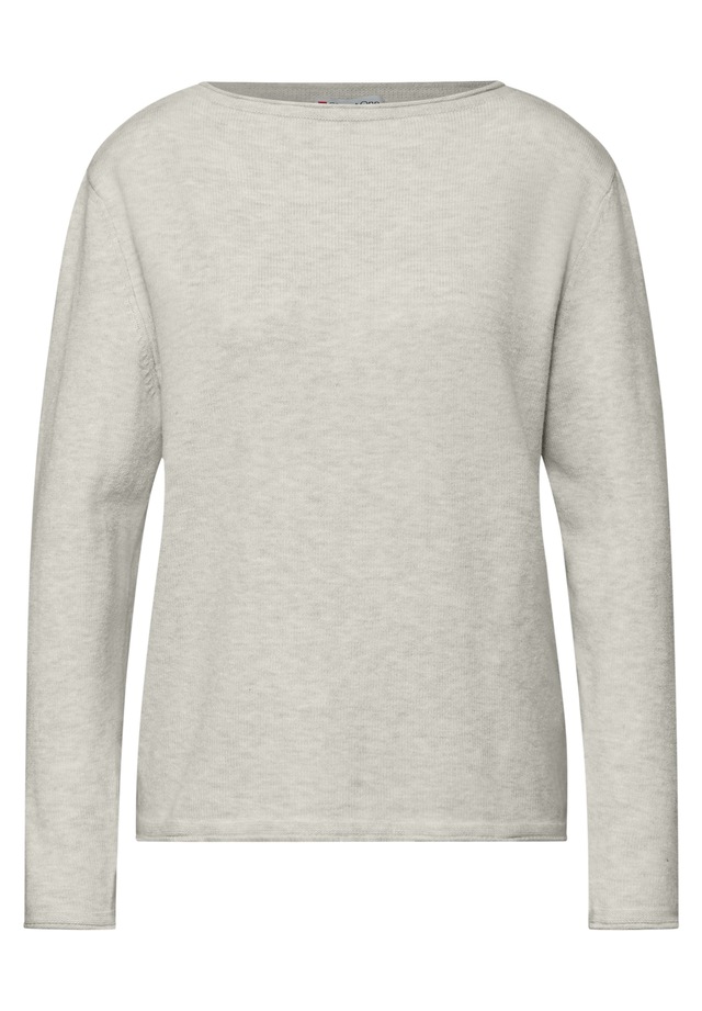 STREET ONE Strickpullover aus softem Materialmix
