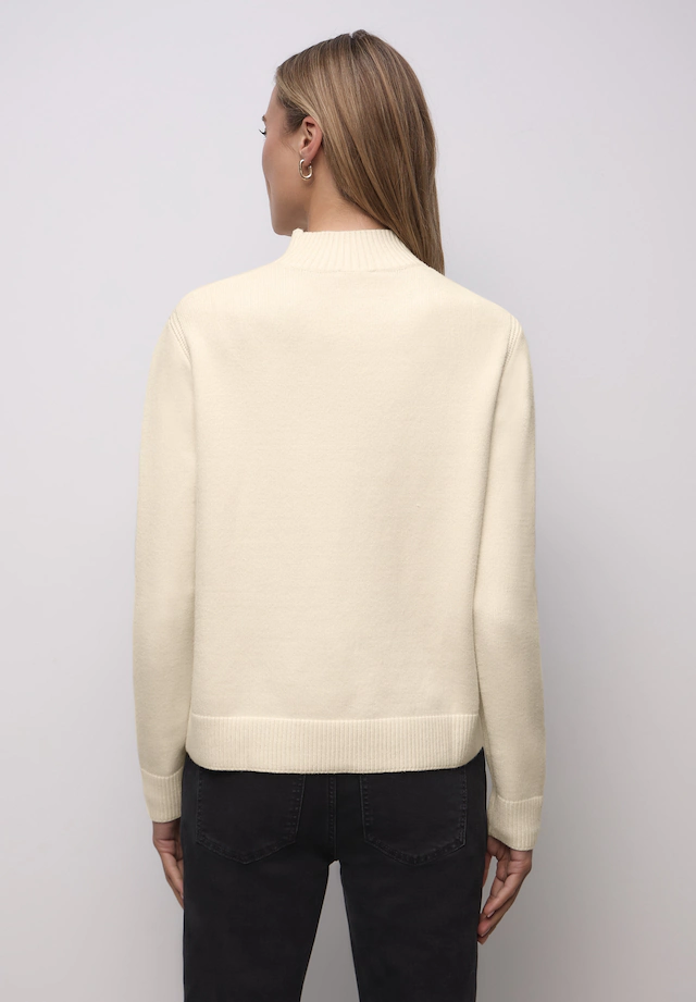 STREET ONE Stehkragenpullover Grobstrick