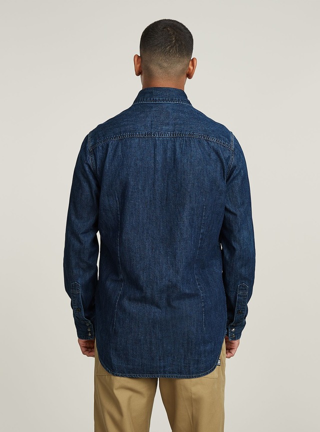 G-STAR Langarmshirt »Dakota Slim Denim Hemd«