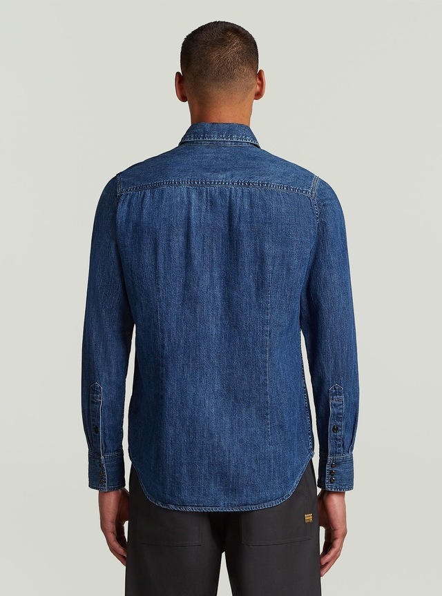 G-STAR Langarmshirt »Dakota Slim Denim Hemd«