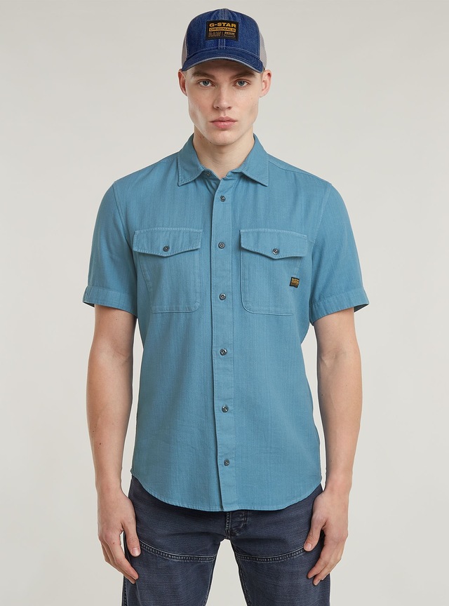 G-STAR Langarmshirt »Marine Slim Hemd«