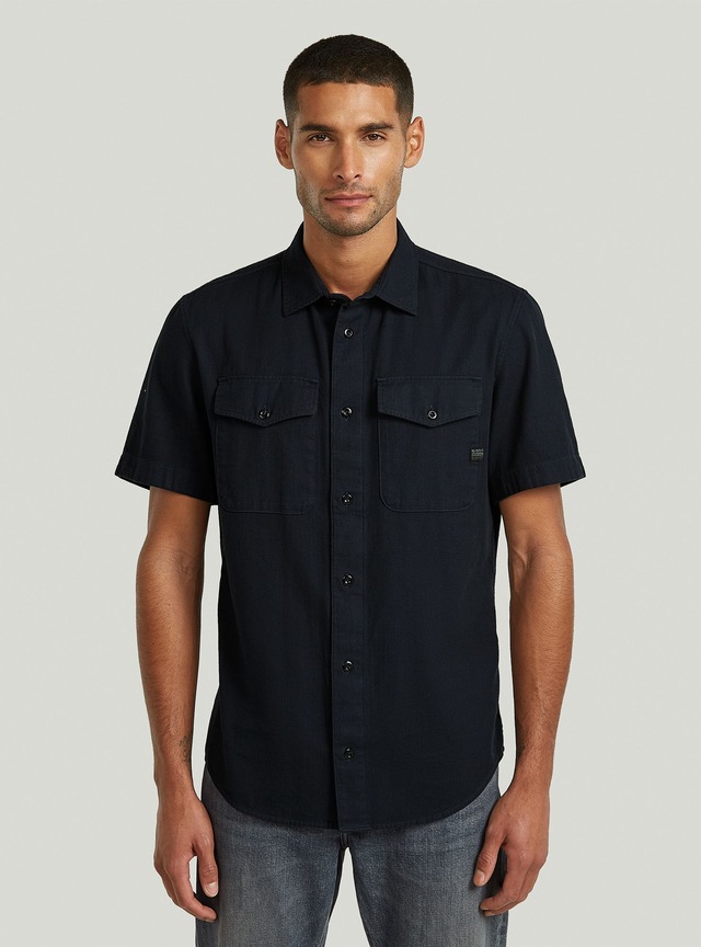 G-STAR Langarmshirt »Marine Slim Hemd«