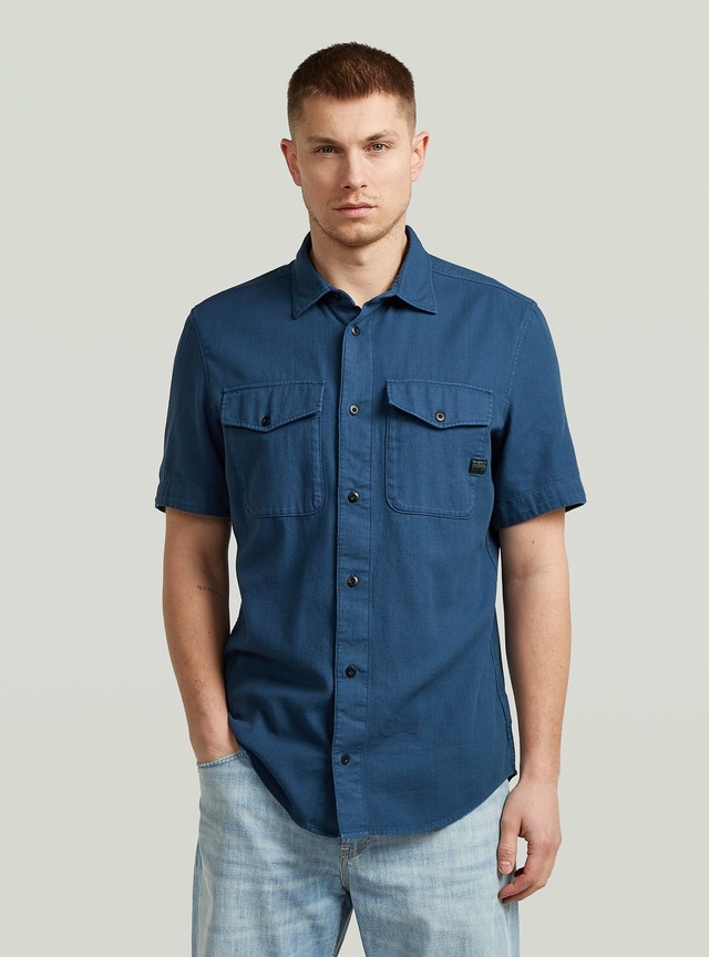G-STAR Langarmshirt »Marine Slim Hemd«