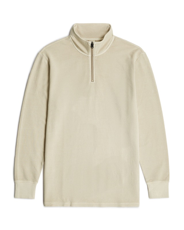G-STAR T-Shirt »Overdyed Half Zip Tweeter«