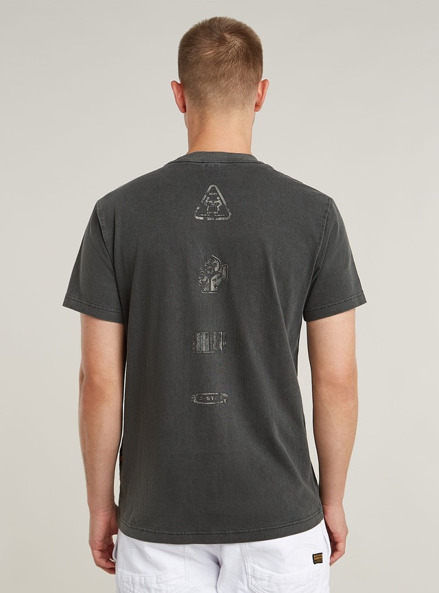 G-STAR T-Shirt »Shipping Graphic Overdyed T-Shirt«