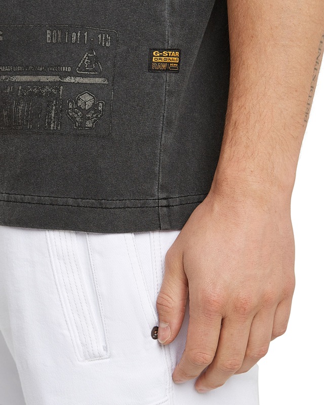 G-STAR T-Shirt »Shipping Graphic Overdyed T-Shirt«