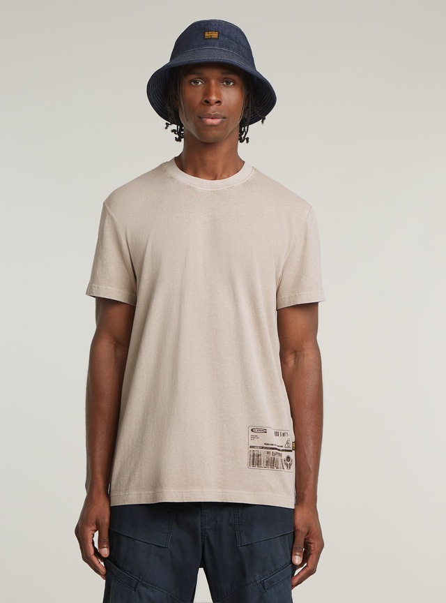 G-STAR T-Shirt »Shipping Graphic Overdyed T-Shirt«