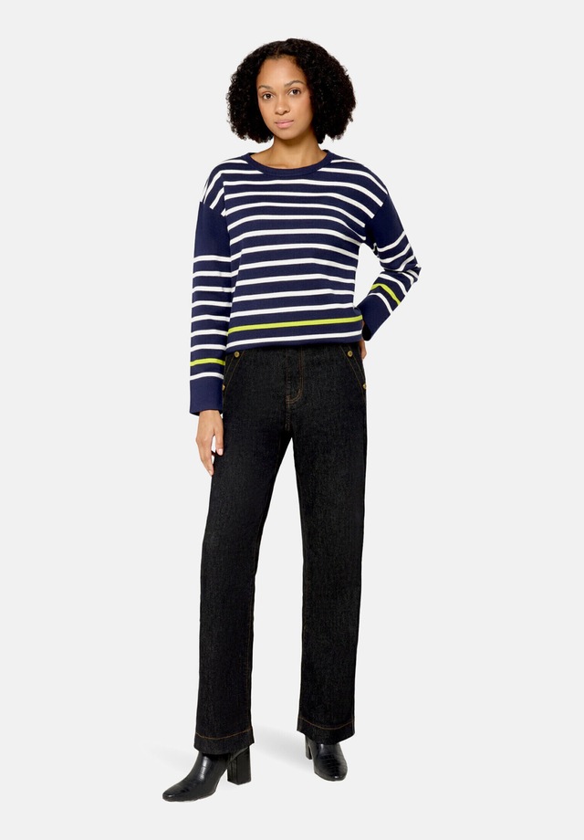 Cartoon Strickpullover »Damen mit Rundhalsausschnitt« 1 tlg.