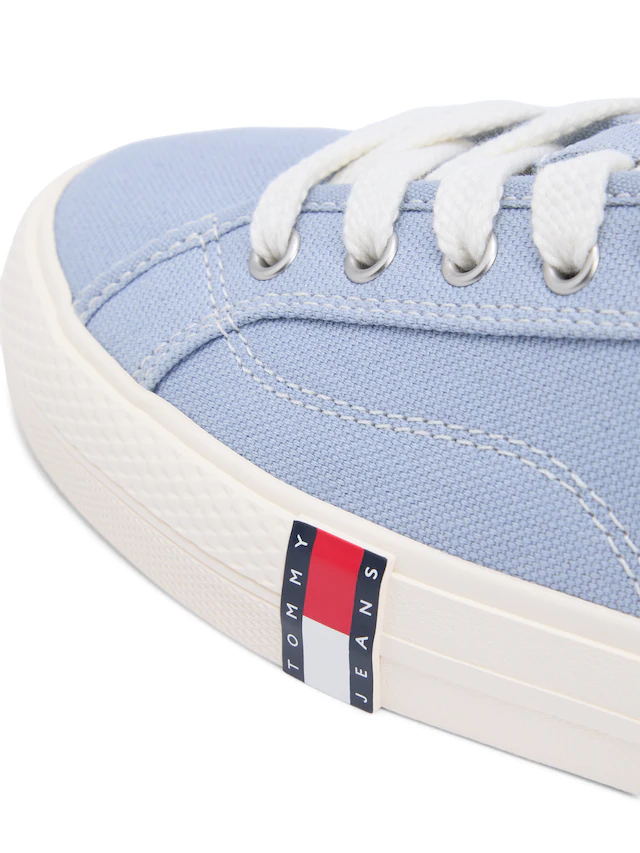 Tommy Jeans Plateausneaker »ARCHIVE Y2K« Freizeitschuh, Halbschuh, Schnürer im Retro-Look mit Label im Plateau