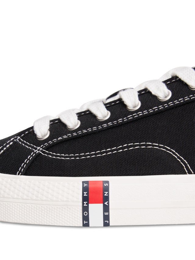 Tommy Jeans Plateausneaker »ARCHIVE Y2K« Freizeitschuh, Halbschuh, Schnürer im Retro-Look mit Label im Plateau