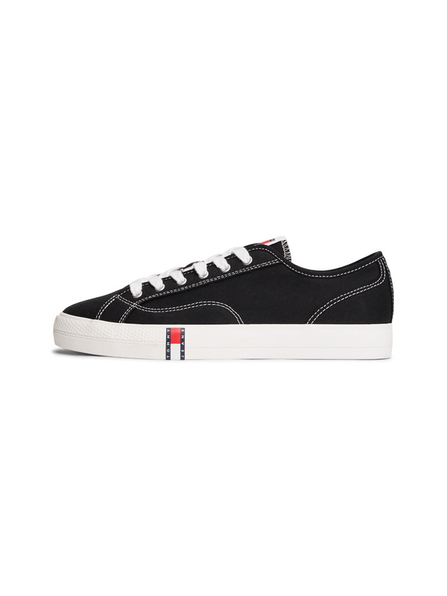 Tommy Jeans Plateausneaker »ARCHIVE Y2K« Freizeitschuh, Halbschuh, Schnürer im Retro-Look mit Label im Plateau