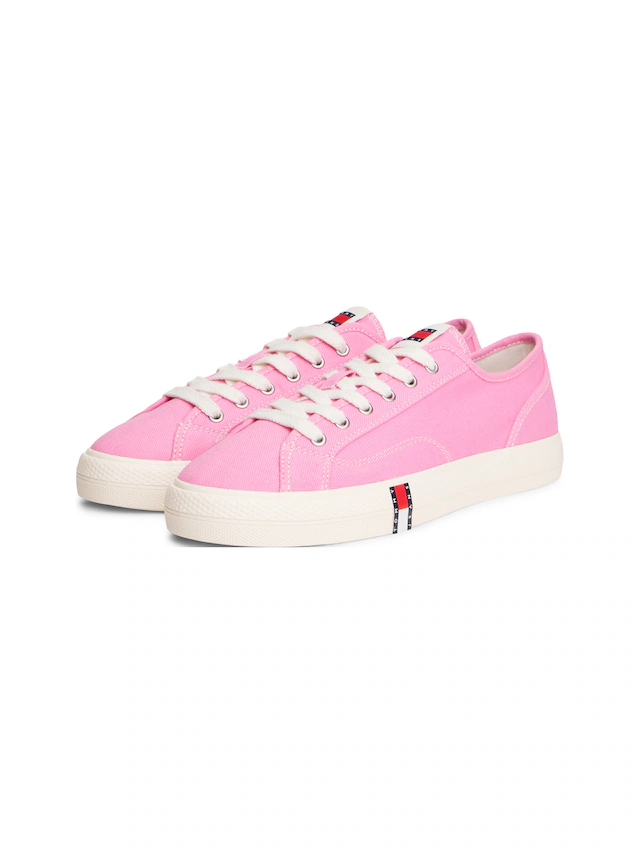 Tommy Jeans Plateausneaker »ARCHIVE Y2K« Freizeitschuh, Halbschuh, Schnürer im Retro-Look mit Label im Plateau