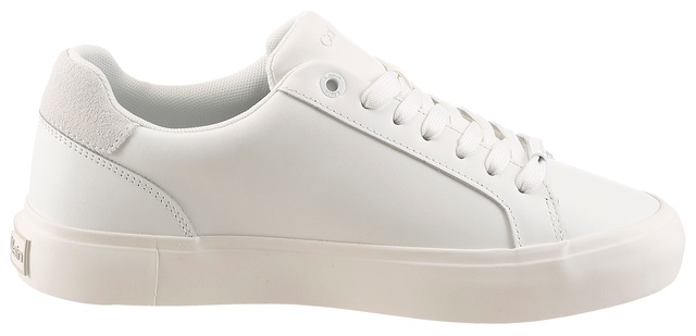 Calvin Klein Plateausneaker »VULC LACE UP LTH MIX« Casual-Schnürschuh, Freizeitsneaker mit CK-Logo