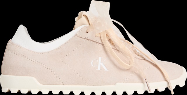 Calvin Klein Sneaker »LOW PROFILE RUN MG SUE DB LACES« Freizeitsneaker, Halbschuh, Schnürschuh mit Profilsohle