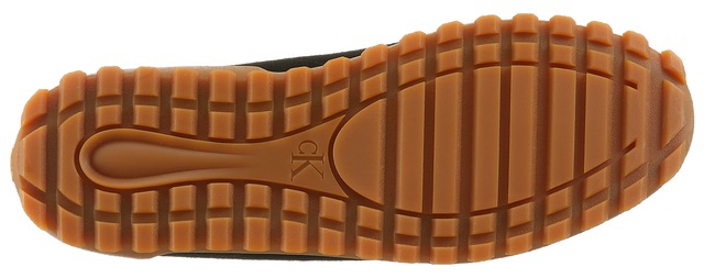 Calvin Klein Sneaker »LOW PROFILE RUN MG SUE DB LACES« Freizeitsneaker, Halbschuh, Schnürschuh mit Profilsohle