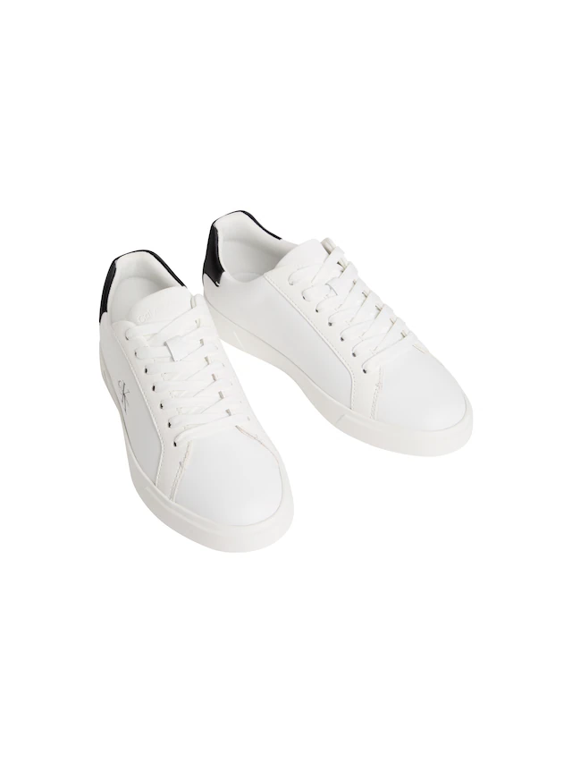 Calvin Klein Plateausneaker »LOW PRO CUPS LTH ML« Schnürschuh, Halbschuh, Freizeitsneaker mit seitlichem Logo