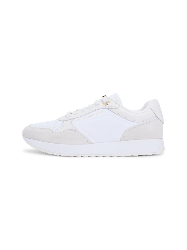 Tommy Hilfiger Plateausneaker »TH CHIC EVA RUNNER MESH« Freizeitschuh, Halbschuh, Slipper mit elastischen Schnürsenkeln