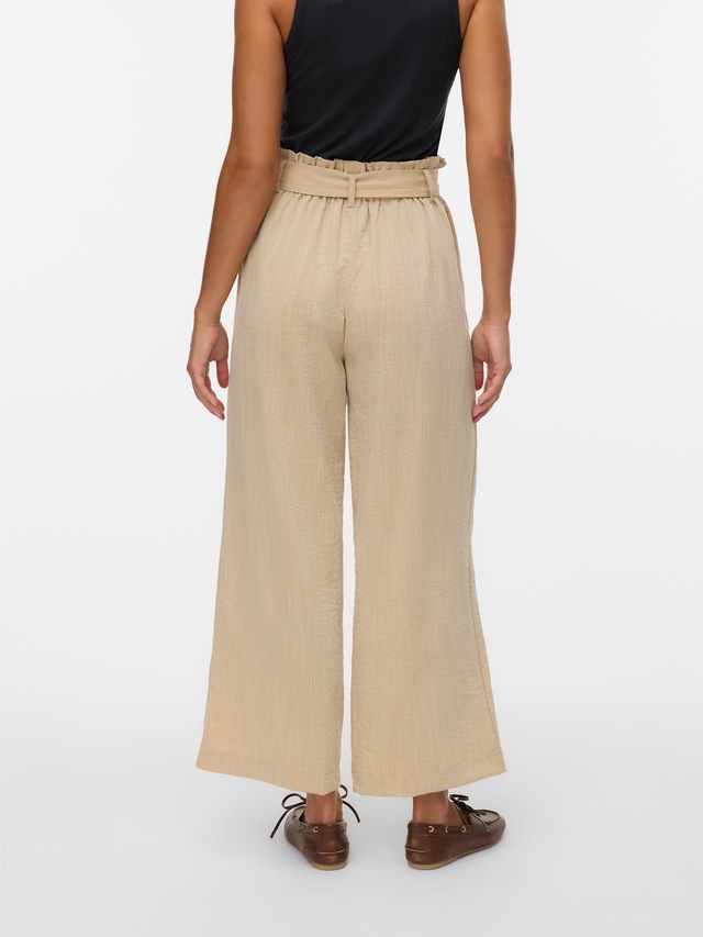 Vero Moda Paperbag-Hose »VMSYDNEY HW PAPERBAG ANKLE PANT NOOS« Materialmix