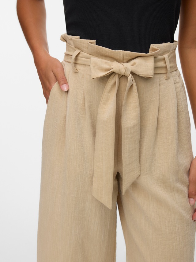 Vero Moda Paperbag-Hose »VMSYDNEY HW PAPERBAG ANKLE PANT NOOS« Materialmix