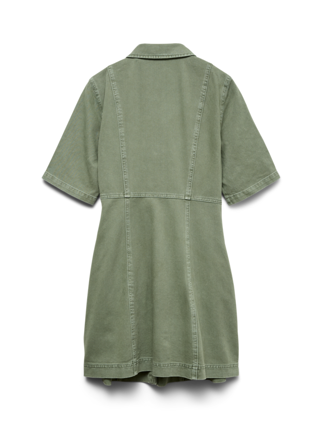 Vero Moda Jeanskleid »VMDAISY 2/4 SHORT DENIM DRESS NOOS« Baumwolle