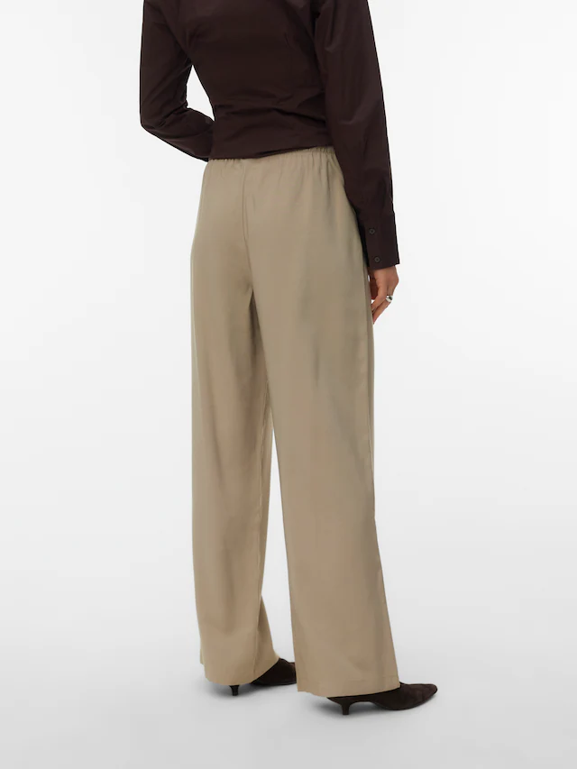 Vero Moda Schlupfhose »VMKATIE LOOSE PANT WVN NOOS« Materialmix