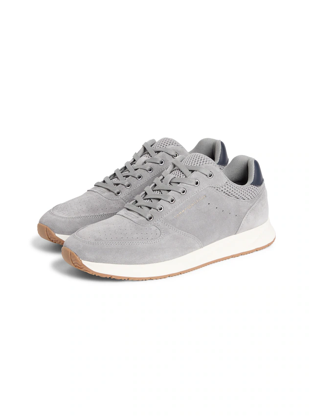Tommy Hilfiger Sneaker »NEWPORT MIX« Freizeitschuh, Schnürer, Halbschuh mit Mesh-EInsatz