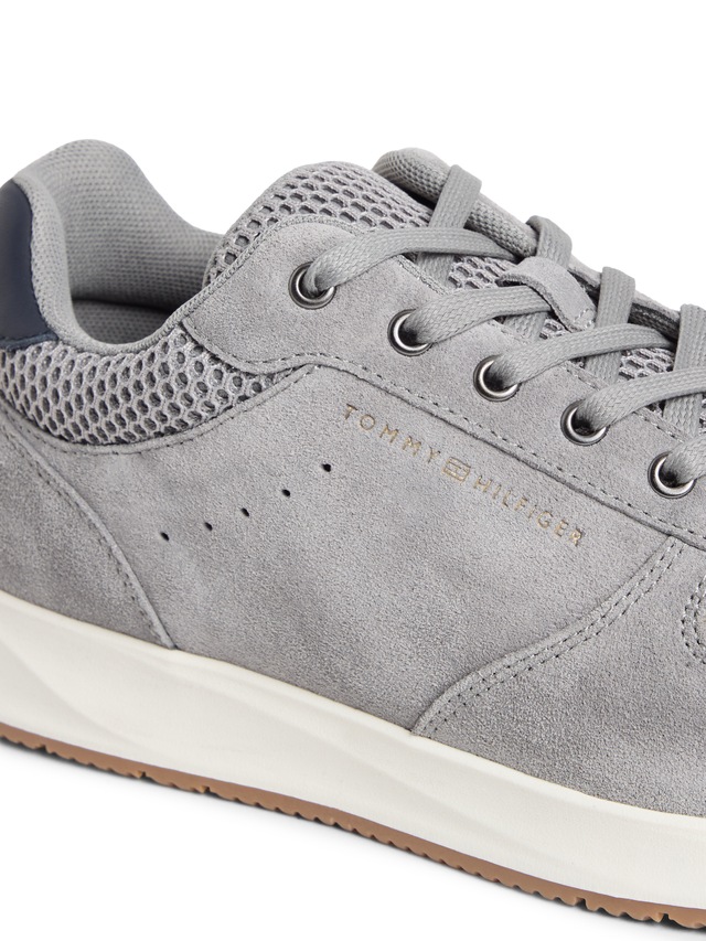 Tommy Hilfiger Sneaker »NEWPORT MIX« Freizeitschuh, Schnürer, Halbschuh mit Mesh-EInsatz