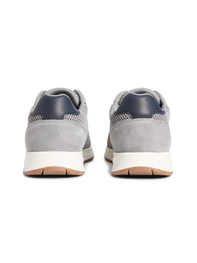 Tommy Hilfiger Sneaker »NEWPORT MIX« Freizeitschuh, Schnürer, Halbschuh mit Mesh-EInsatz