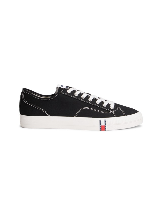 Tommy Jeans Sneaker »ARCHIVE VULC Y2K« Freizeitschuh, Halbschuh, Schnürschuh mit Logoflagge im Plateau