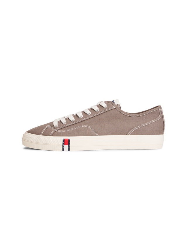 Tommy Jeans Sneaker »ARCHIVE VULC Y2K« Freizeitschuh, Halbschuh, Schnürschuh mit Logoflagge im Plateau
