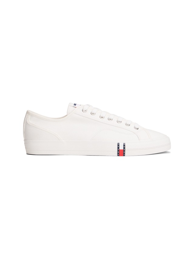Tommy Jeans Sneaker »ARCHIVE VULC Y2K« Freizeitschuh, Halbschuh, Schnürschuh mit Logoflagge im Plateau
