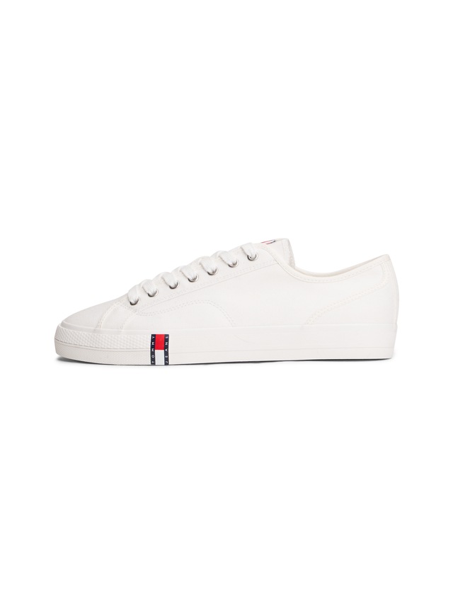 Tommy Jeans Sneaker »ARCHIVE VULC Y2K« Freizeitschuh, Halbschuh, Schnürschuh mit Logoflagge im Plateau