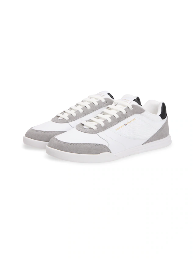 Tommy Hilfiger Slip-On Sneaker »LOPRO LTH MIX RWB« Freizeitschuh, Halbschuh, Schlüpfschuh mit Kontrastbesatz an der Ferse