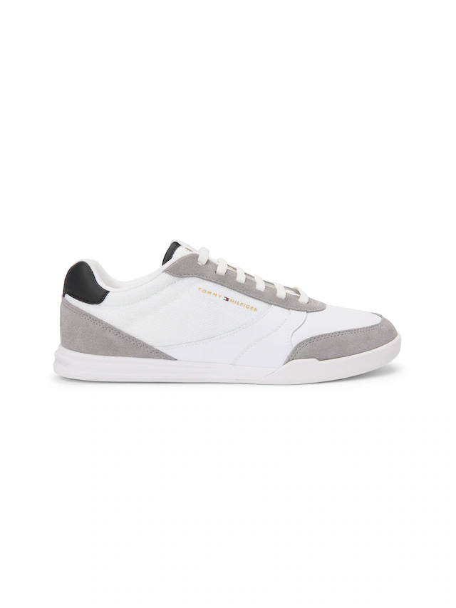 Tommy Hilfiger Slip-On Sneaker »LOPRO LTH MIX RWB« Freizeitschuh, Halbschuh, Schlüpfschuh mit Kontrastbesatz an der Ferse