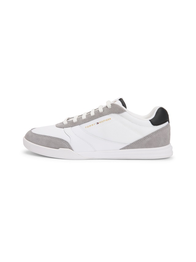 Tommy Hilfiger Slip-On Sneaker »LOPRO LTH MIX RWB« Freizeitschuh, Halbschuh, Schlüpfschuh mit Kontrastbesatz an der Ferse