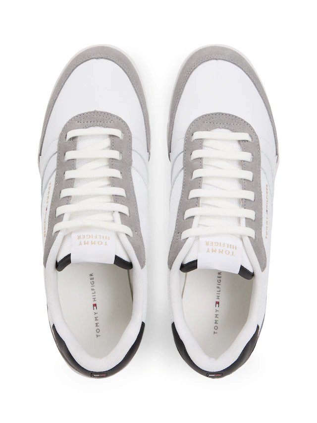 Tommy Hilfiger Slip-On Sneaker »LOPRO LTH MIX RWB« Freizeitschuh, Halbschuh, Schlüpfschuh mit Kontrastbesatz an der Ferse