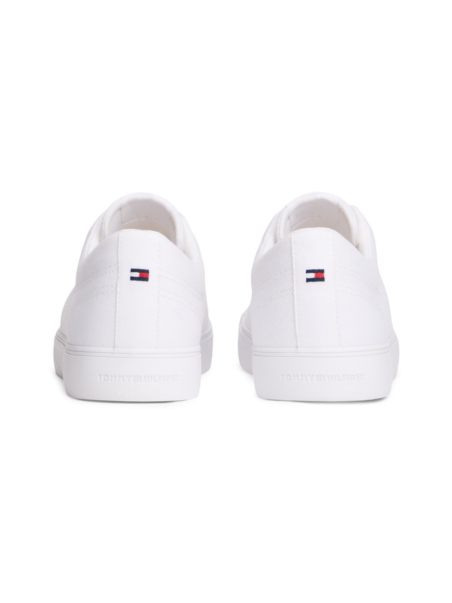 Tommy Hilfiger Sneaker »HARLEM CORE II CVS« Freizeitschuh, Halbschuh, Schnürer mit Logo-Aufnäher an der Schuhzunge