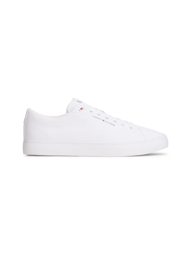 Tommy Hilfiger Sneaker »HARLEM CORE II CVS« Freizeitschuh, Halbschuh, Schnürer mit Logo-Aufnäher an der Schuhzunge