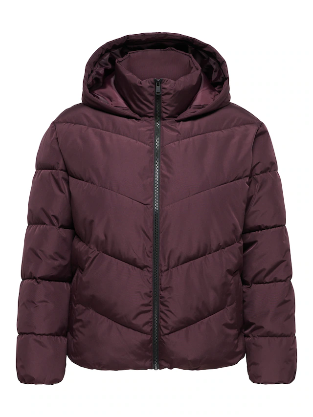 ONLY CARMAKOMA Steppjacke »CARCLAIR SHORT PUFFER OTW« ohne Kapuze Kunstfaser, normal geschnitten