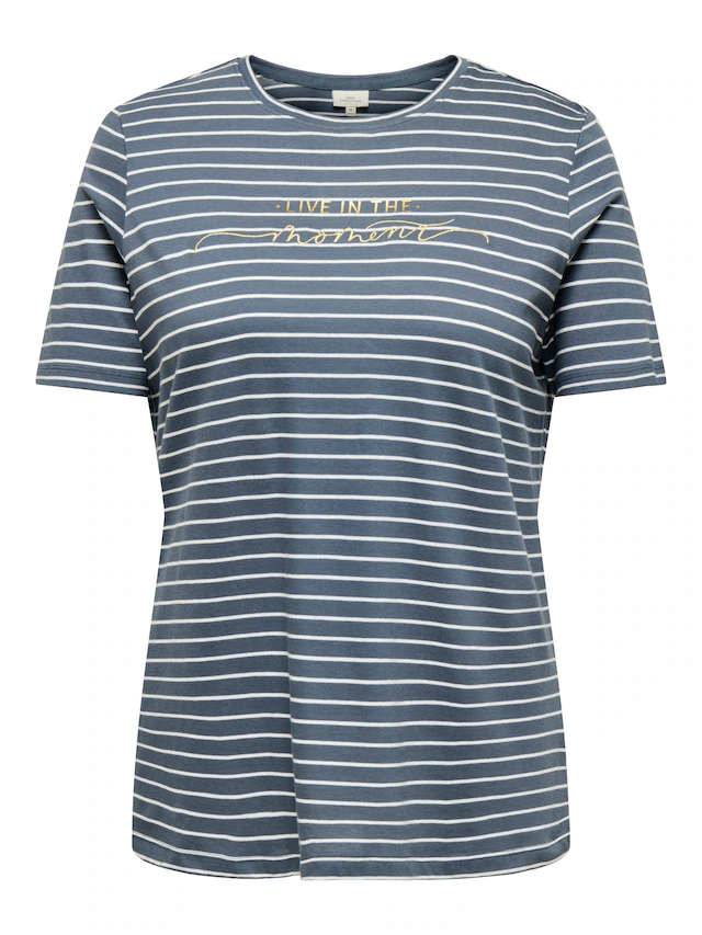 ONLY CARMAKOMA T-Shirt »CARJOSHUA S/S O-NECK REG TEE JRS« Baumwolle, Regular Fit